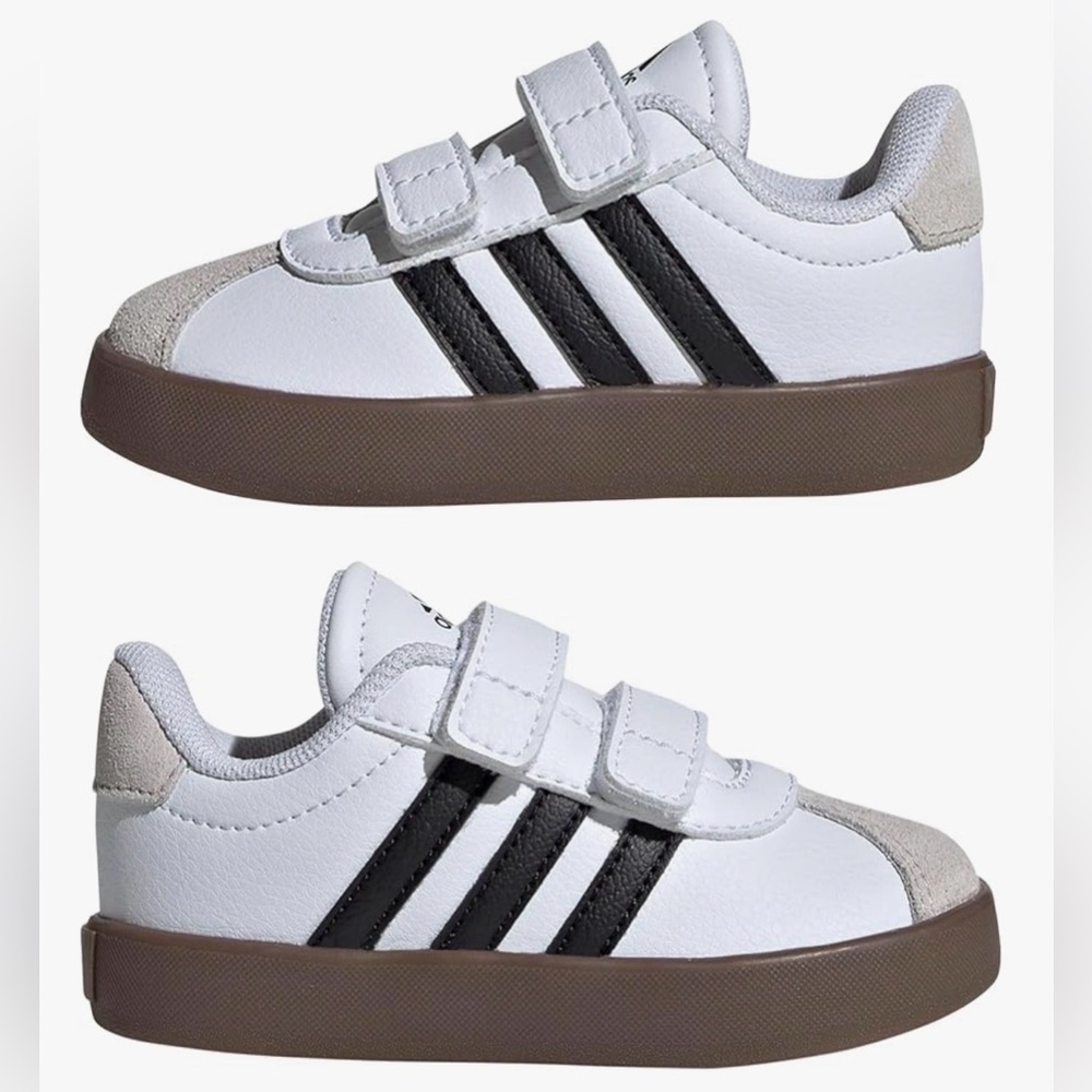 Adidas court Velcro sneakers size 7 toddler
